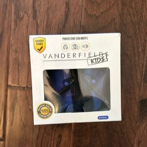 Vanderfields Kids Protective Ear Muffs blue new in box